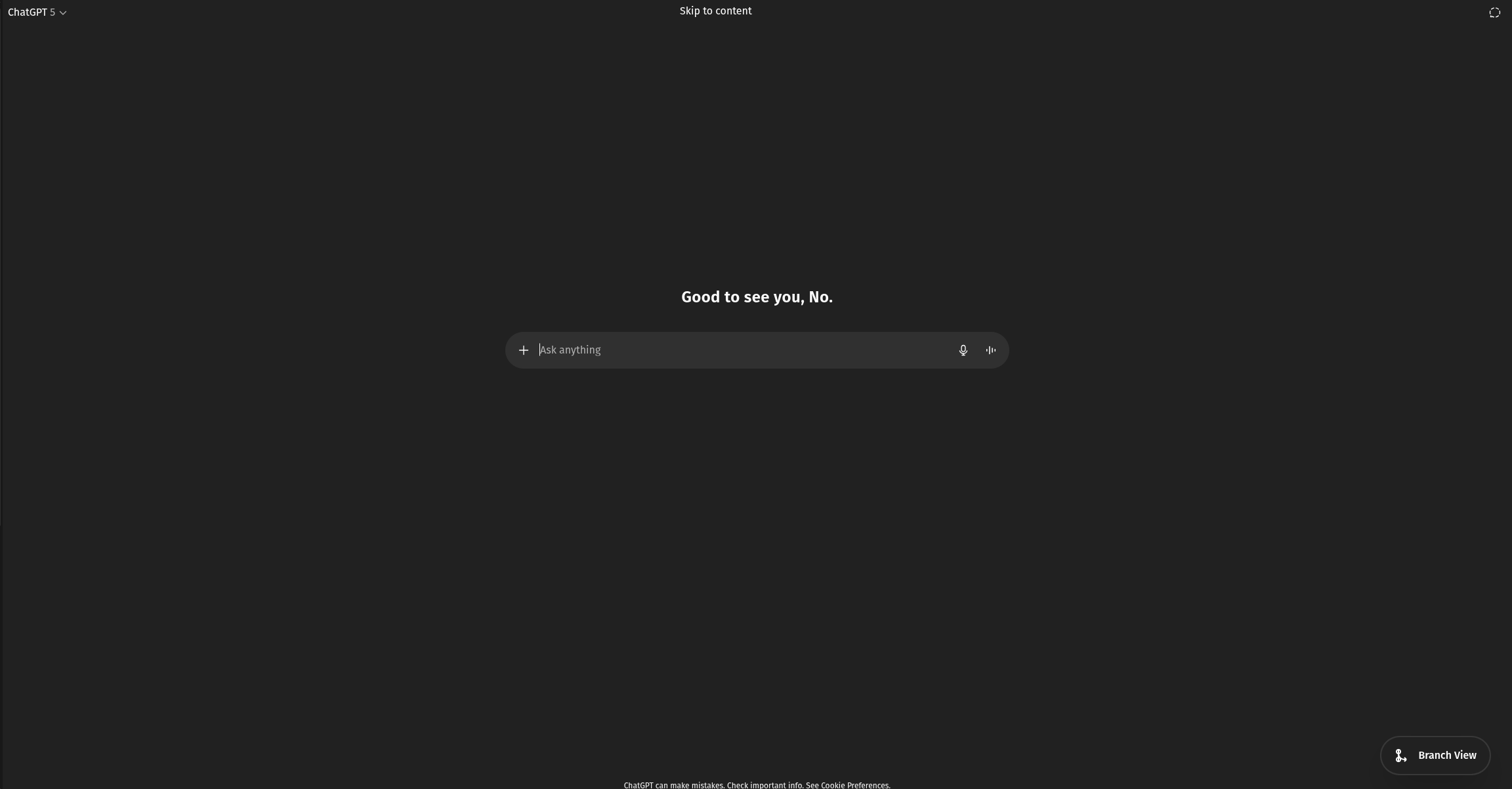BranchGPT Button Location in ChatGPT Interface